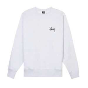 BASIC STÜSSY CREW GREY