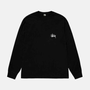 BASIC STÜSSY LS TEE BLACK