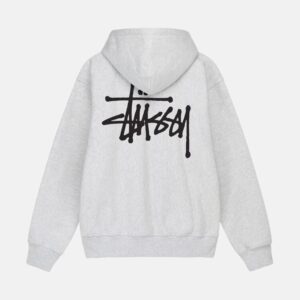 Basic Stüssy Hoodie Grey