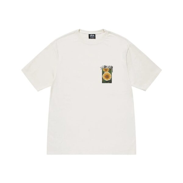 Flowers Grid T-Shirt White