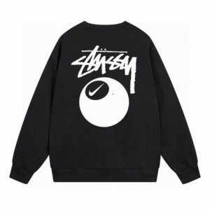 Nike x Stussy 8 Ball Crew Black