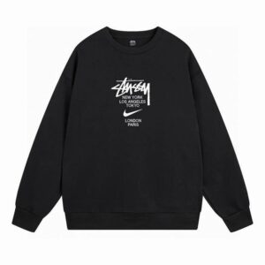 Nike x Stussy International Crew Black