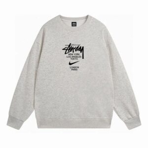 Nike x Stussy International Crew Grey