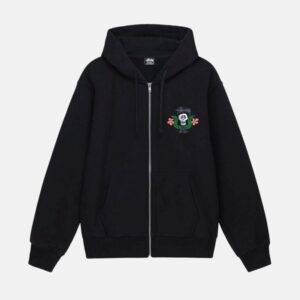 SKULL CREST ZIP-UP HOODIE