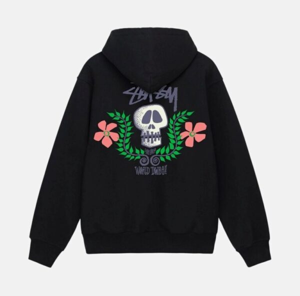 SKULL CREST ZIP-UP HOODIE