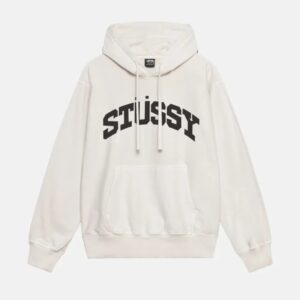 STUSSY BLOCK SPORT White HOODIE