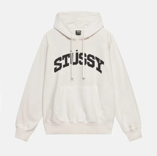 STUSSY BLOCK SPORT White HOODIE