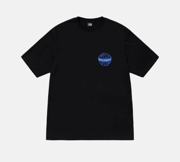 STUSSY FRESH GEAR TEE BLACK