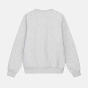 STUSSY NO.4 GREY CREW