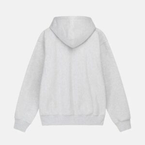 STUSSY NO.4 HOODIE GREY