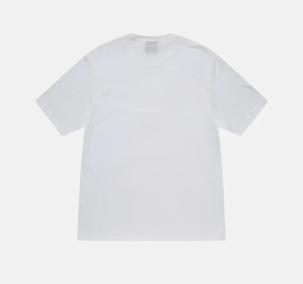 STUSSY NO.4 TEE WHITE