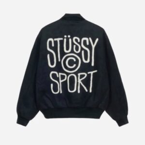 Stussy Sport Melton Varsity Jacket