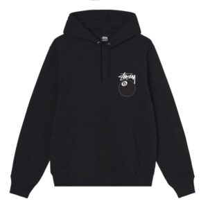 Stussy 8 Ball Black Hoodie