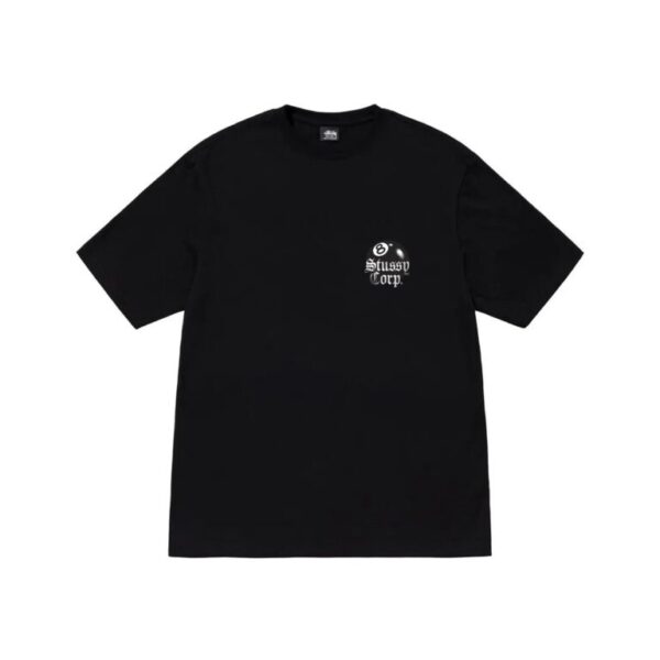 Stussy 8 Ball Corp T-Shirt Black