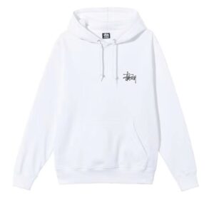 Stussy Bacis White Hoodie