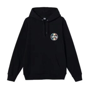 Stussy Classic Dot Black Hoodie