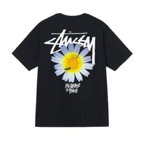 Stussy ITP Flower Black T-Shirt