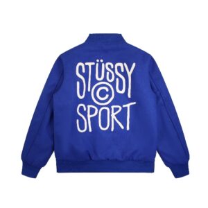 Stussy Sport Melton Varsity Jacket