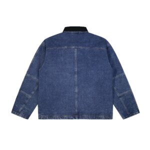 Stussy Washed Work Denim Jacket Blue