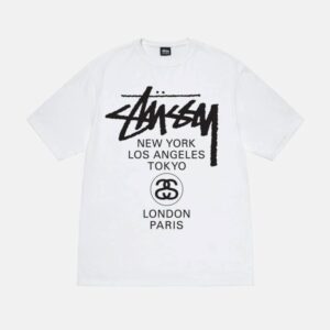 Stussy World Tour T-Shirt White