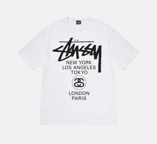 Stussy World Tour T-Shirt White