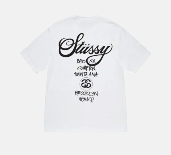 Stussy World Tour T-Shirt White