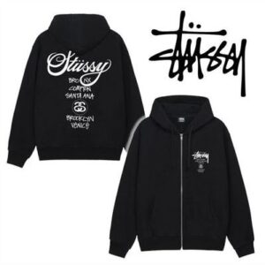 Stussy World Tour Zip Hoodie