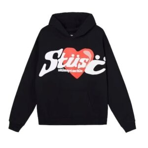 Stussy x CPFM Heart Black Hoodie