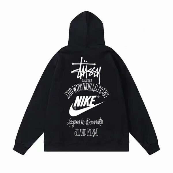 Stussy x Nike The Wide World Tribe Hoodie Black